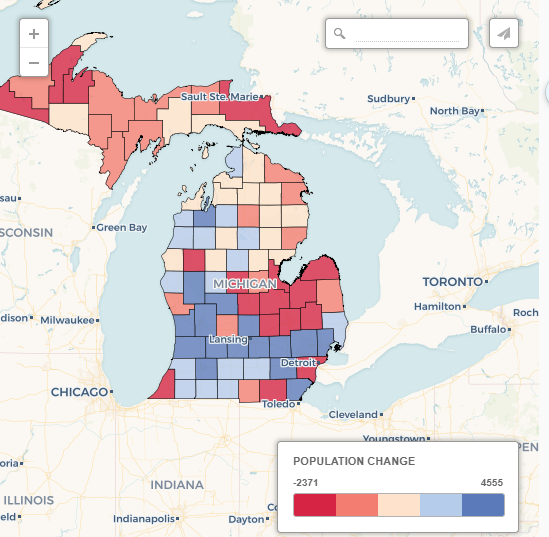 Metro Detroit, Grand Rapids Lead Michigan In Population Growth