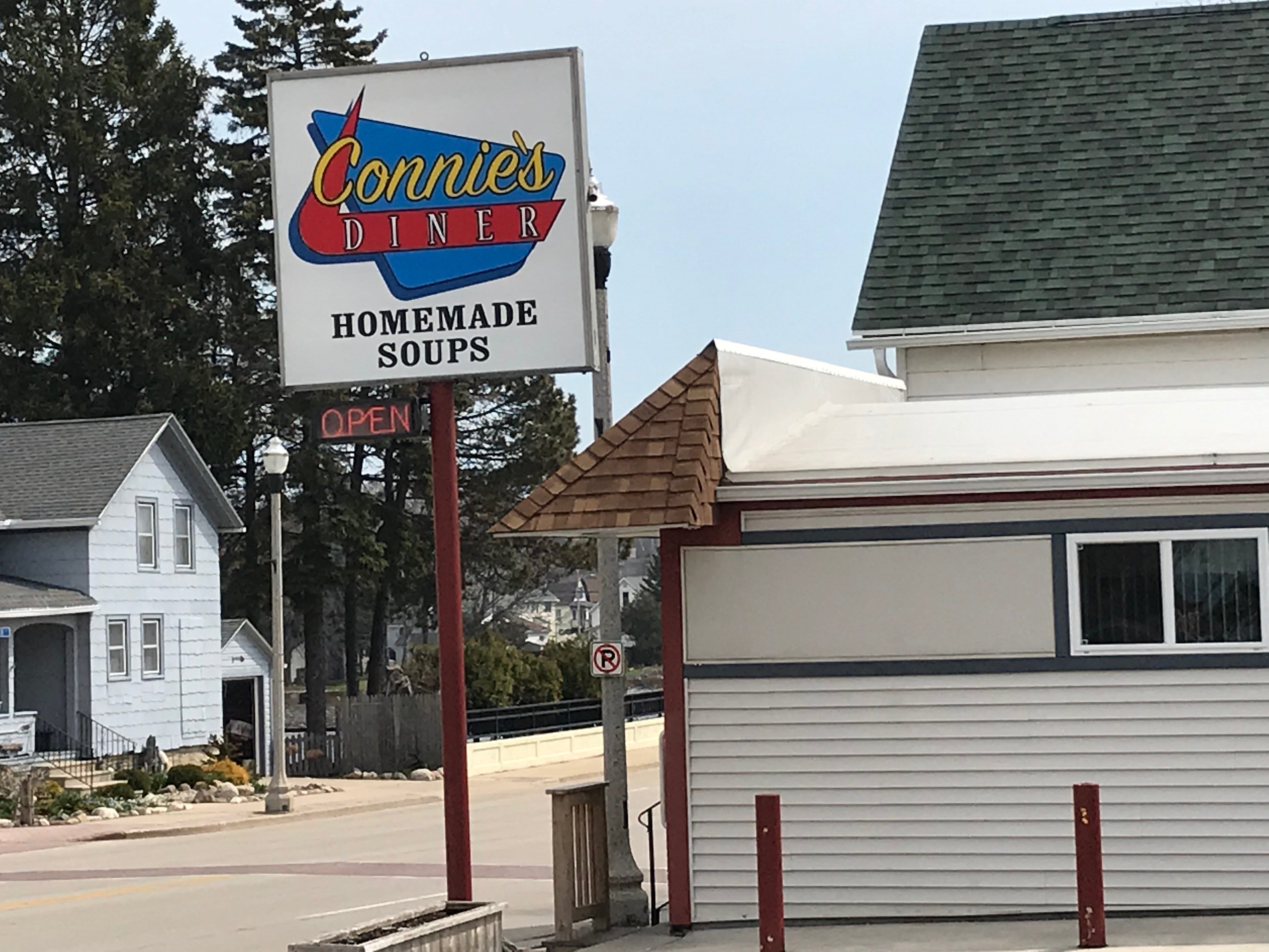 Two Rivers Restaurant Connie's Diner Has Homemade Soup, Chips, Burgers