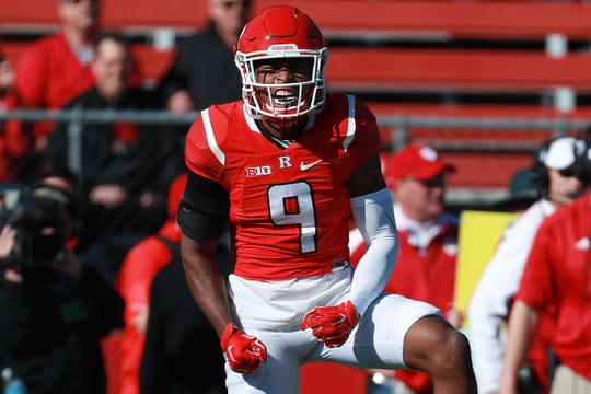 2019 Nfl Draft Saquan Hampton Of Rutgers Selected In Sixth