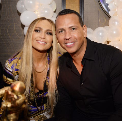 Jennifer Lopez and Alex Rodriguez.