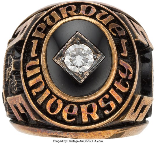 Neil Armstrong’s Purdue class ring could be yours. Starting bid: $12,500