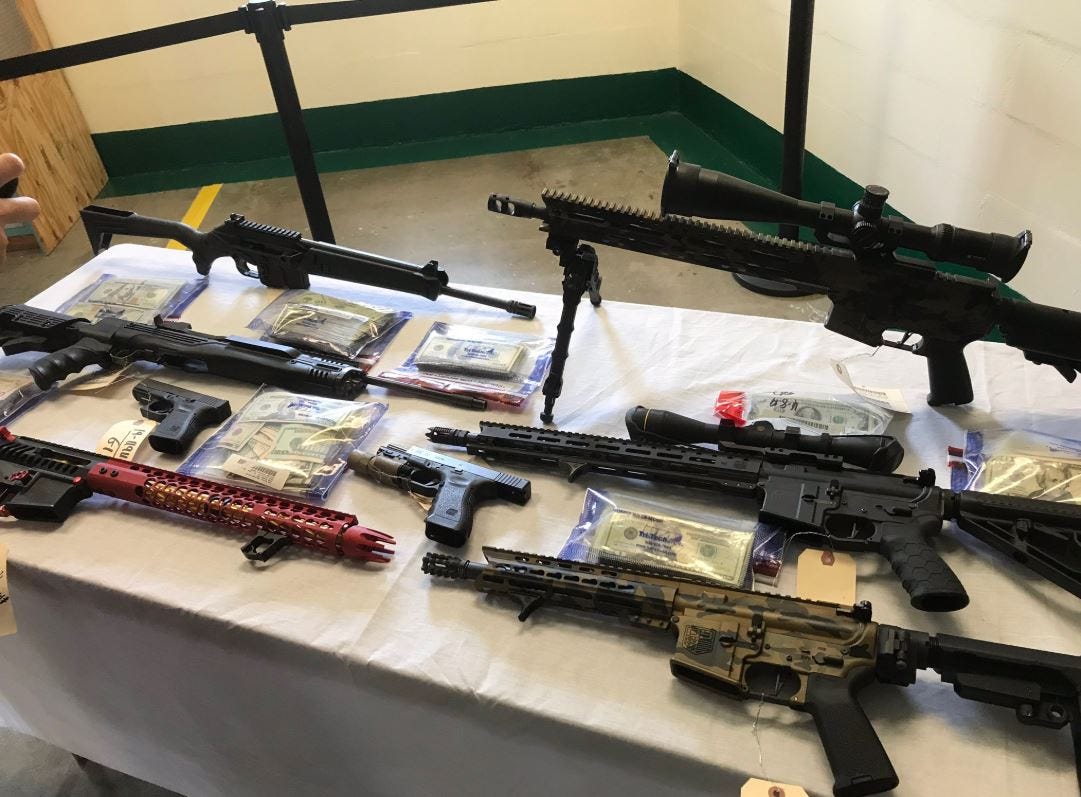 Photos: Fentanyl, Cash, Guns Seized In Major Drug Bust