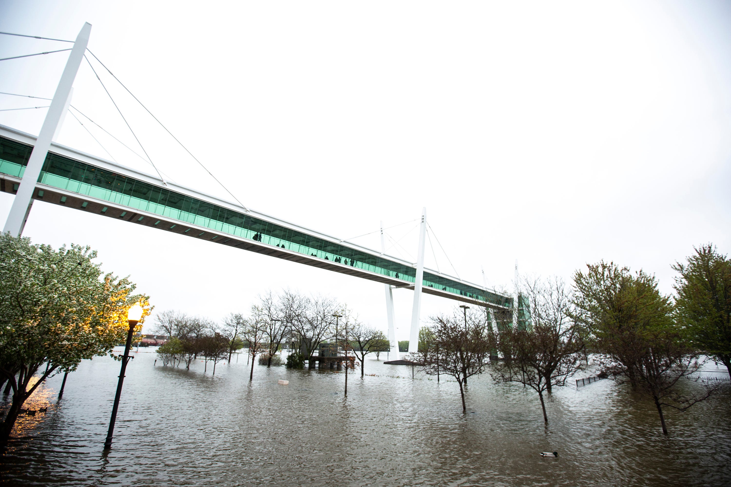 Davenport Flooding: Floodwaters Rush Into Downtown Davenport After ...