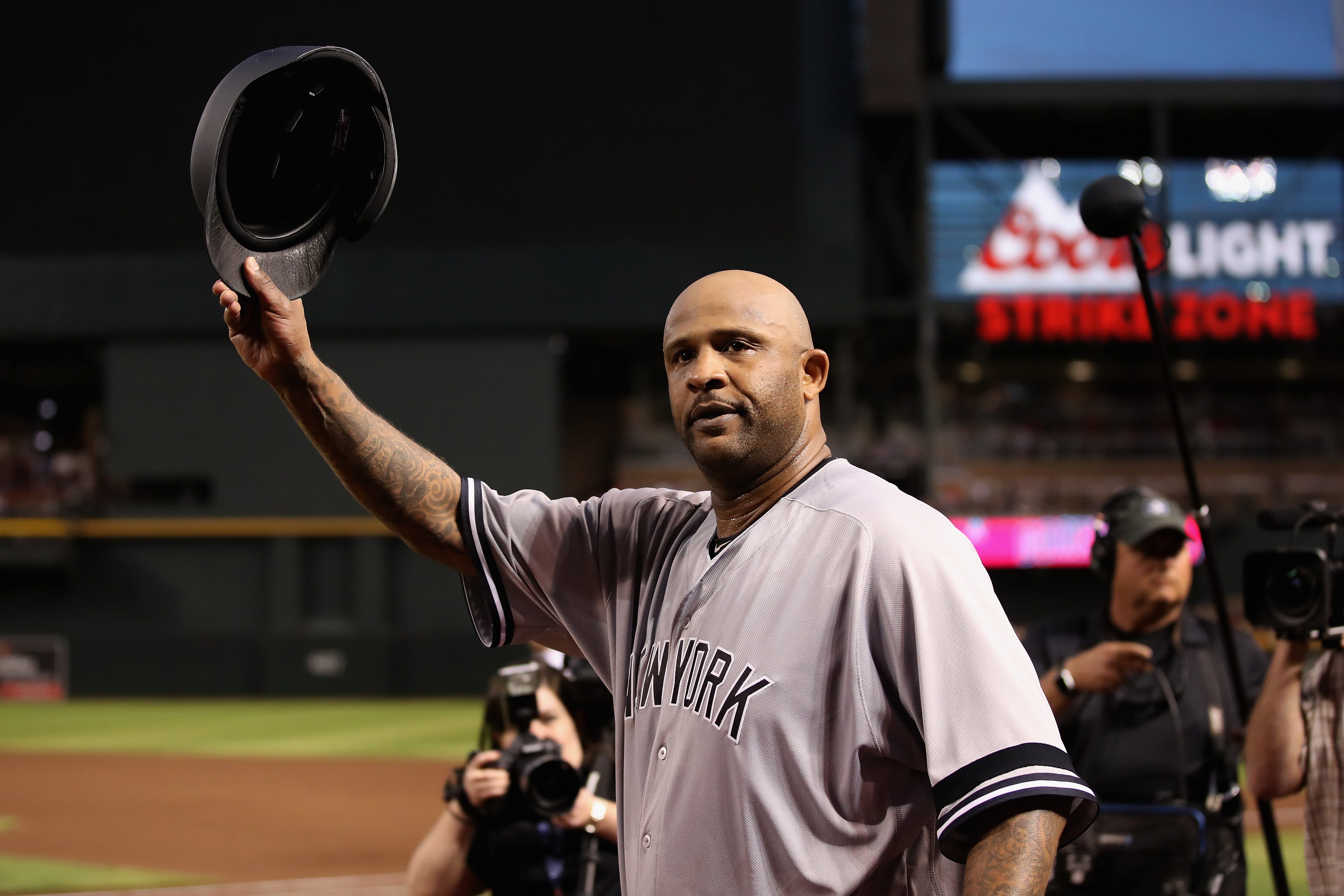 CC Sabathia Of New York Yankees Records Career Strikeout No. 3,000