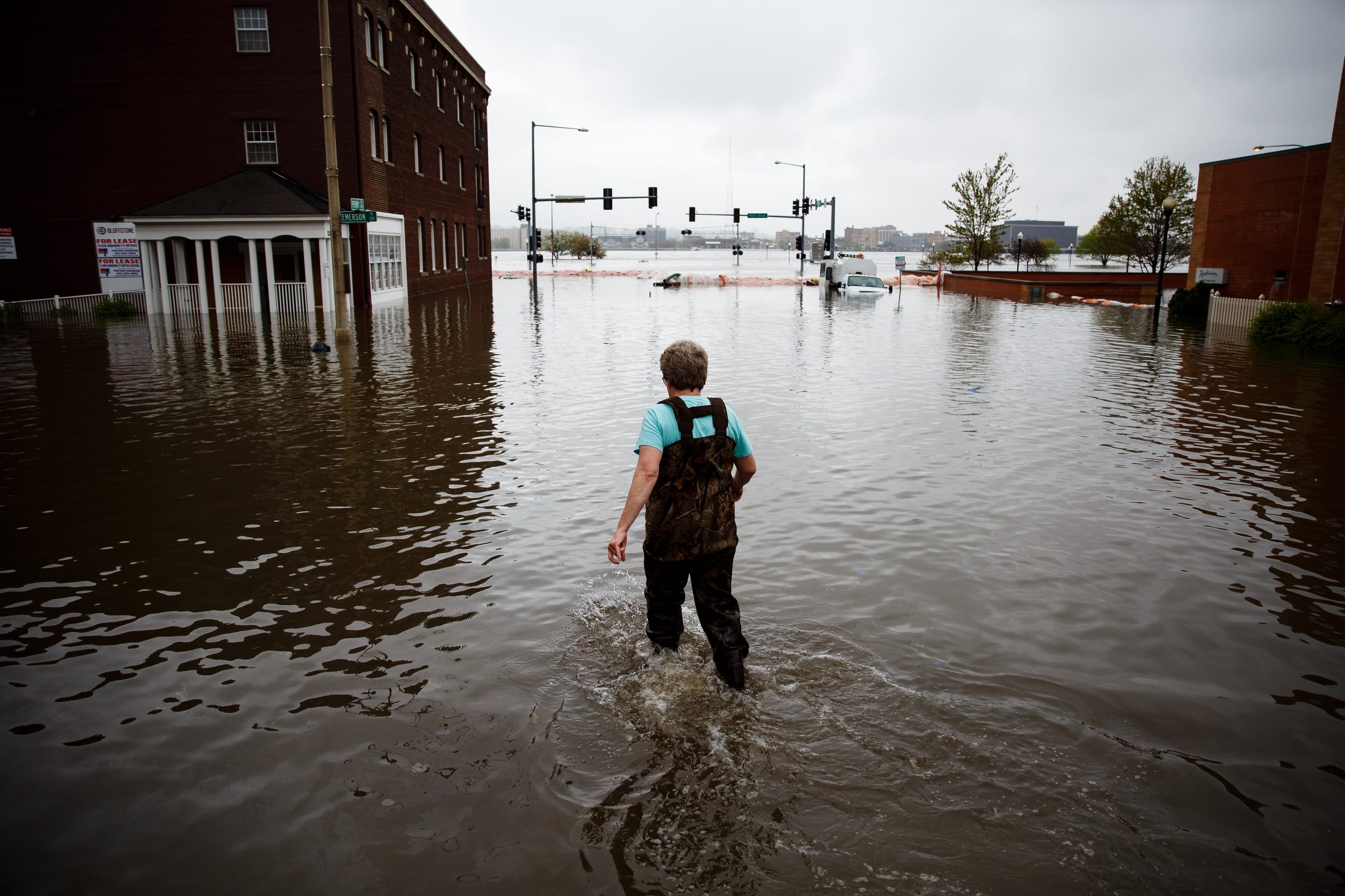 Davenport flooding Mississippi River is at record level — and rising