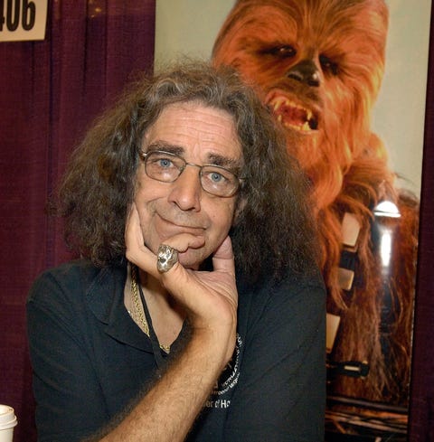 Peter Mayhew in the "Walk of Fame" at Dragon*Con...