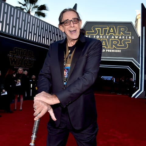 Actor Peter Mayhew, best known for playing...