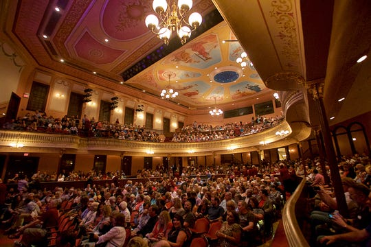 A sold-out crowd waits for a 2018 Sarah McLachlan to perform at the Grand Opera House in Wilmington, one of several concerts at which patrons of ticket resellers had problems.