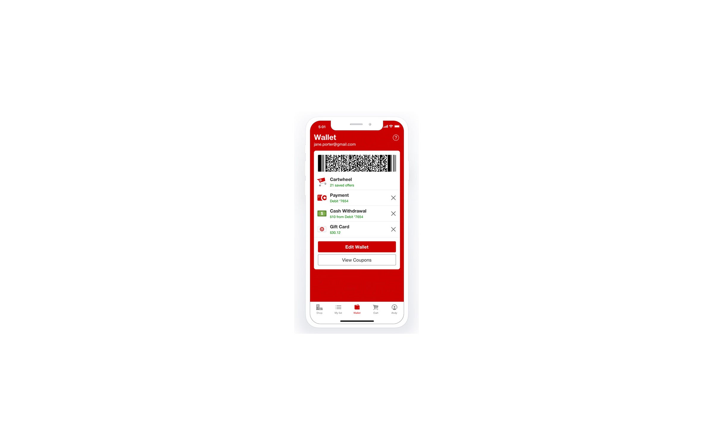 mytime for target app