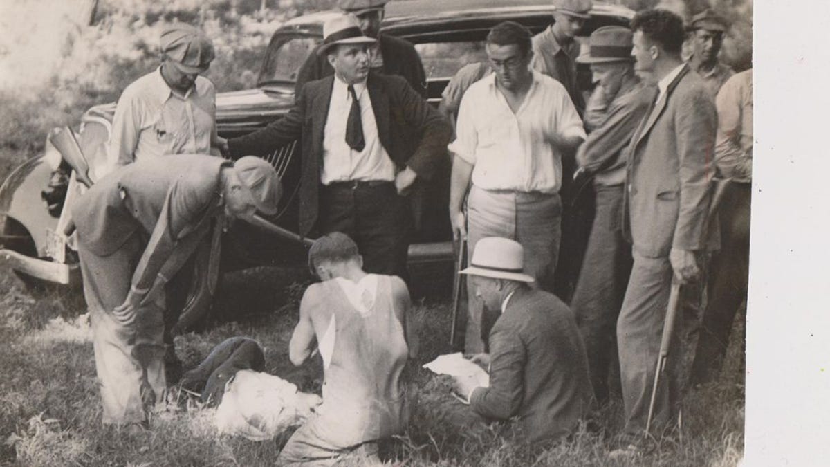 Archive Photos Bonnie And Clyde S Notorious Gang S Iowa Shootout - brawl star frank hamer bonnie and clyde