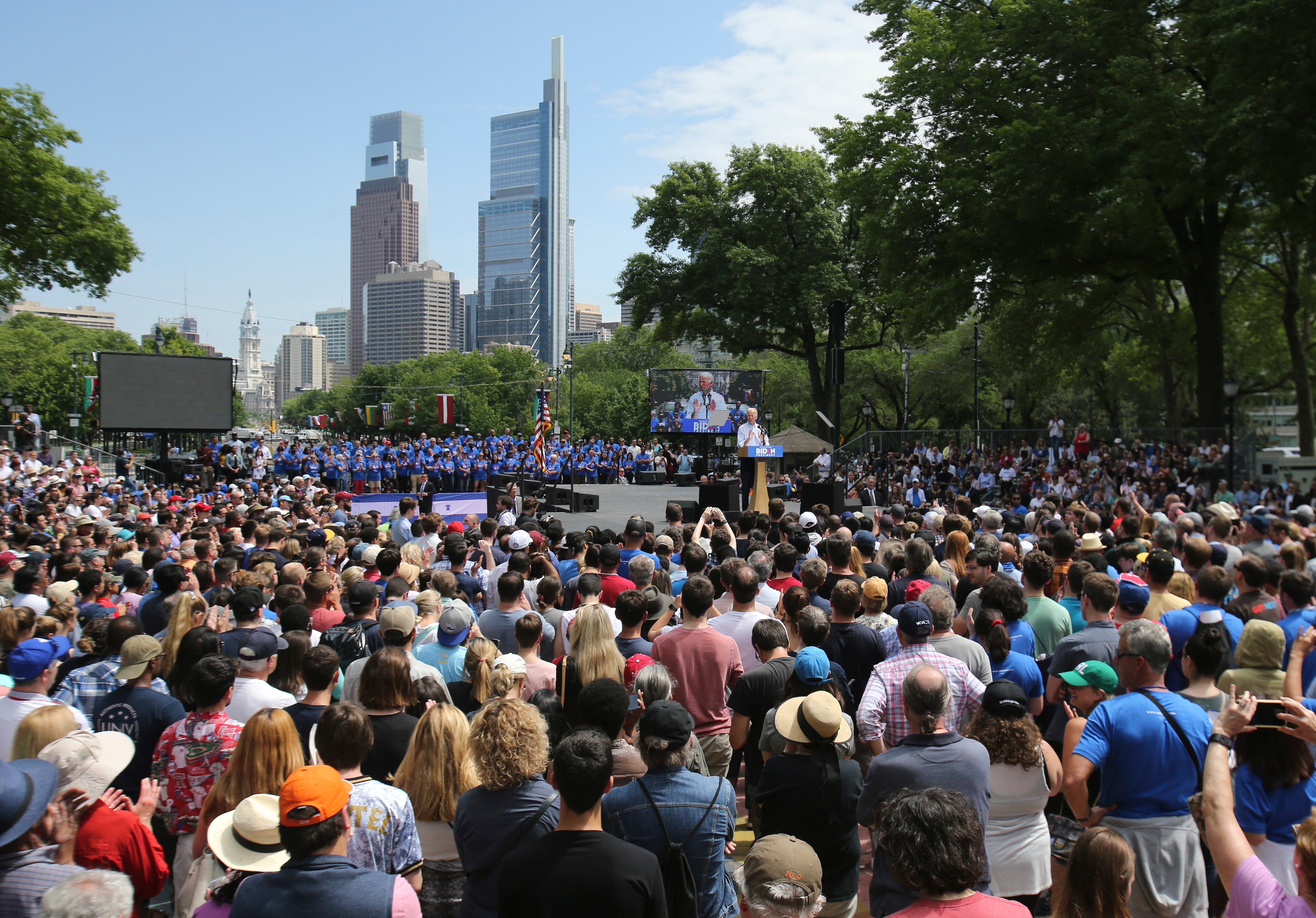 Biden In Philadelphia: 2020 Frontrunner Calls For Unity, Denounces Trump