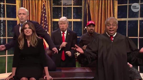 'Saturday Night Live' finale takes digs at Trump