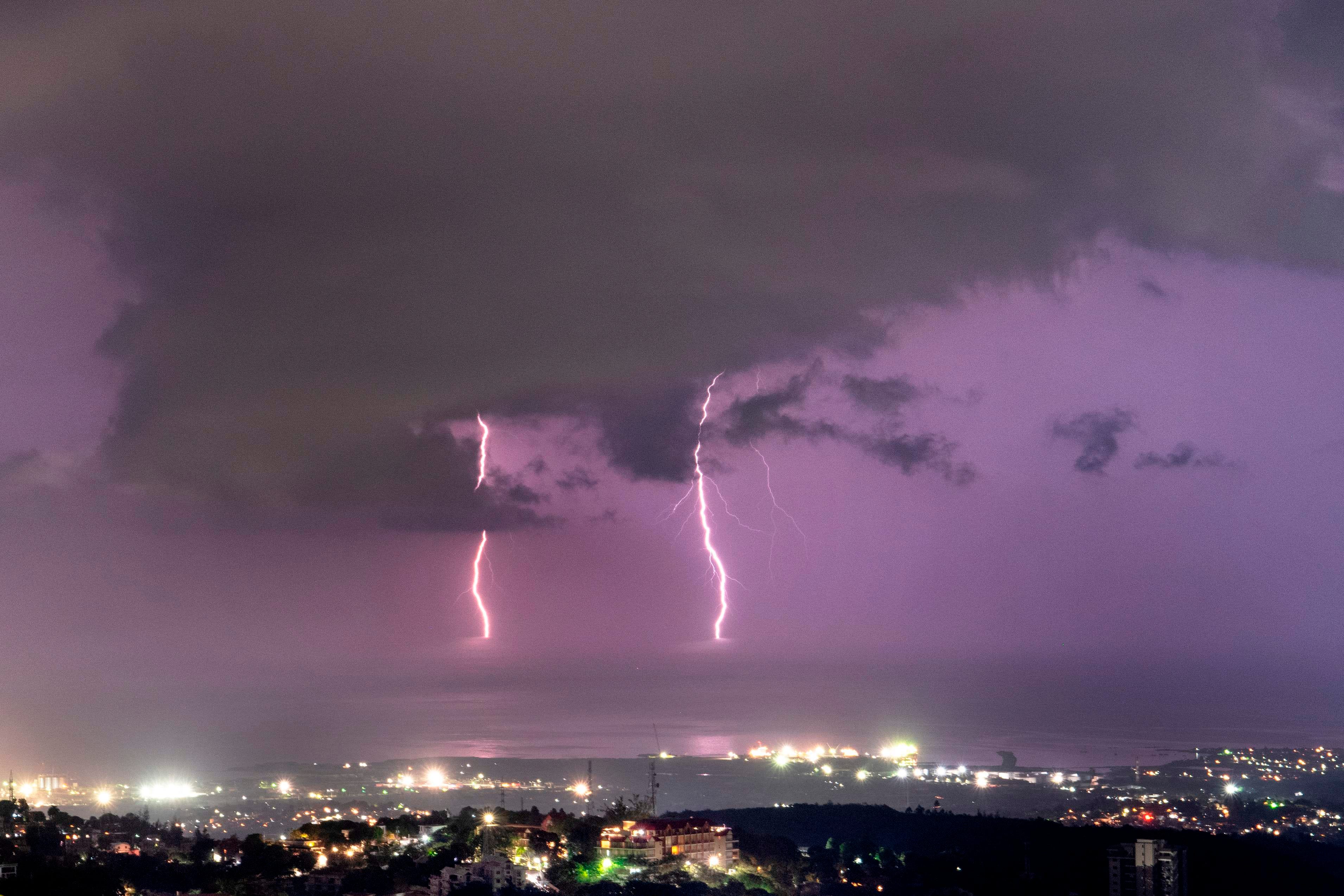 lightning strike