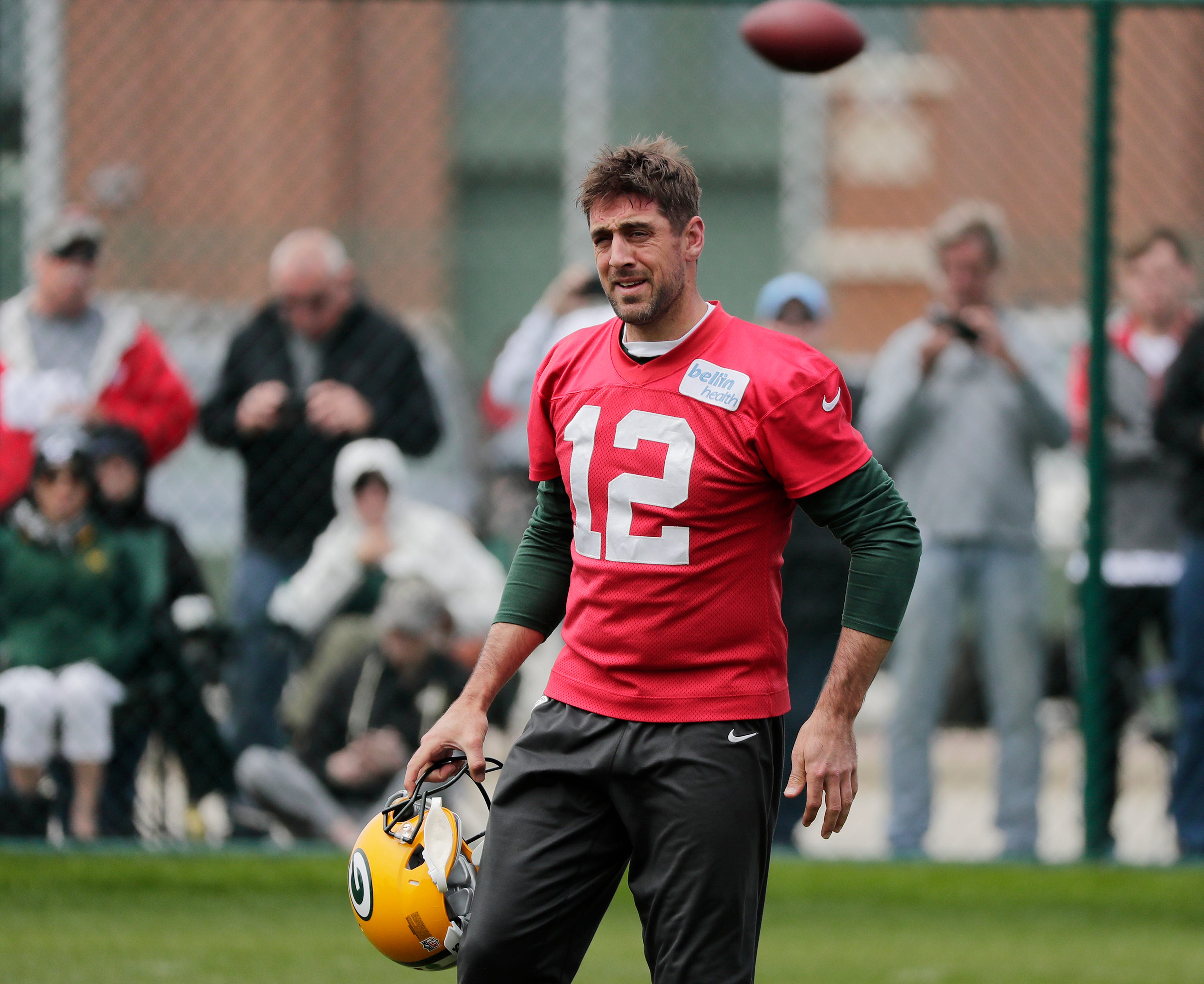 rodgers practice jersey