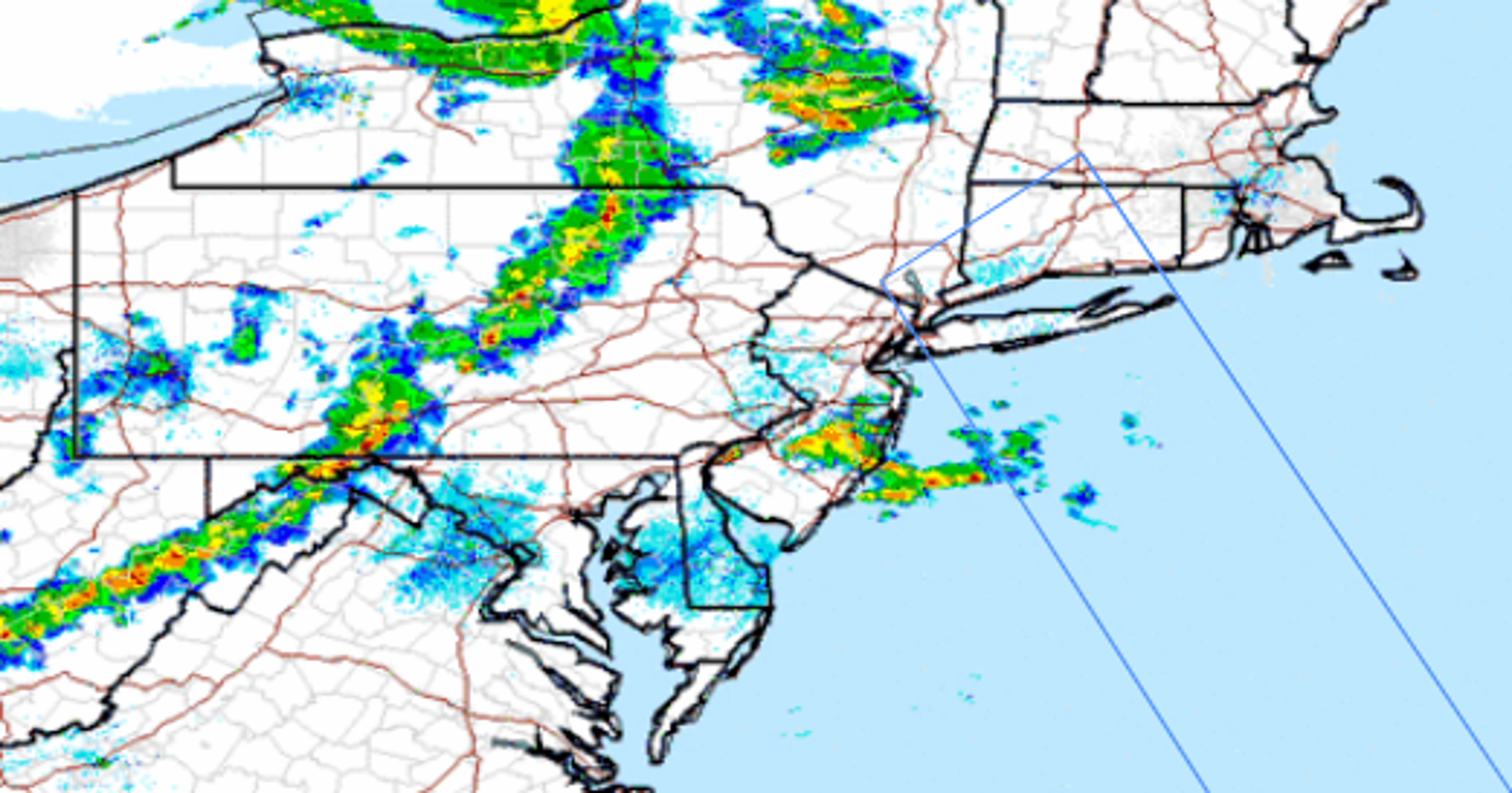 NJ weather Thunderstorms to bring large hail, damaging winds