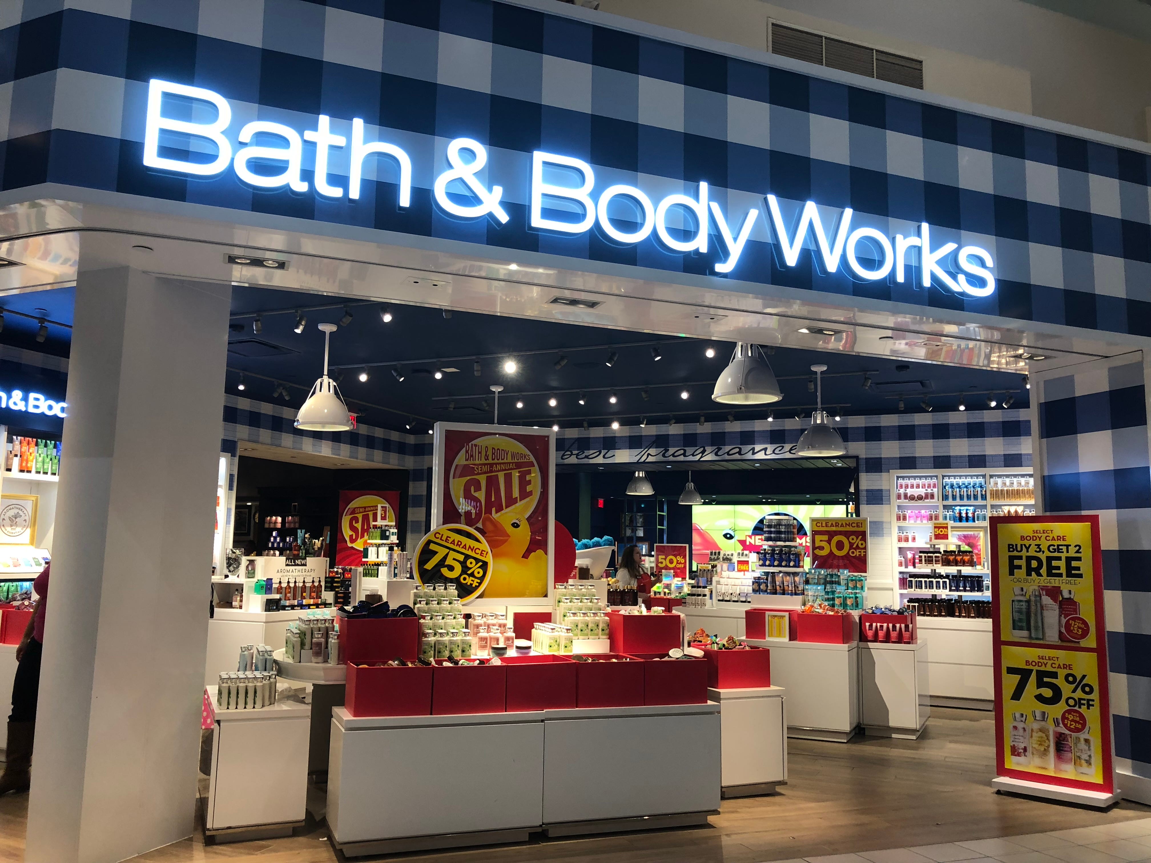 Bath \u0026 Body Works store closings 2019 