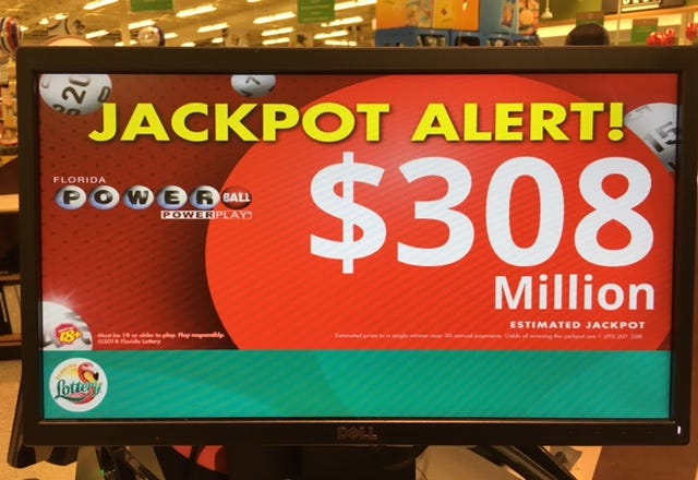 powerball jackpot currently