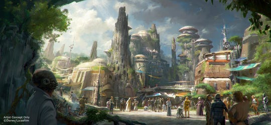 ‘move Along Stormtroopers Ready For Star Wars Land Crowds