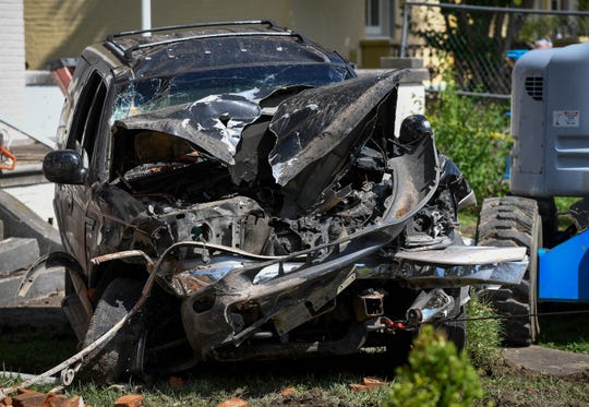 Historic Downtown Evansville home hit by car a second time