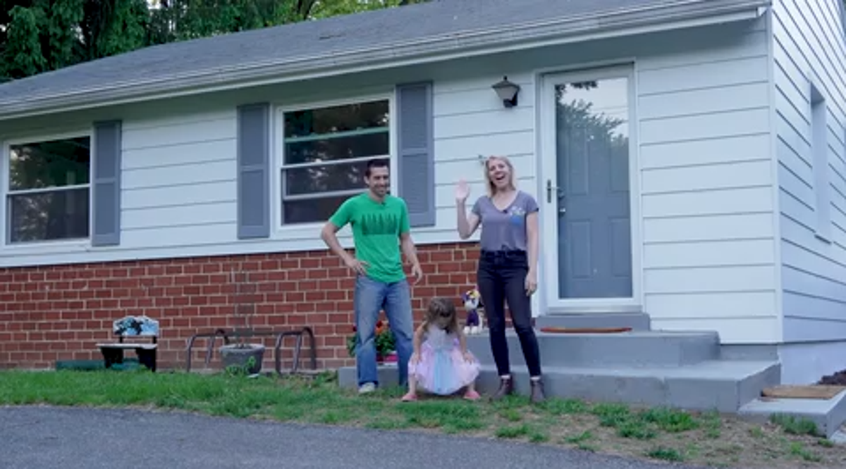 Marianne Sierk and Robbie Mortillaro bought a home for $275,000 outside Baltimore. It fit their budget but needed  work. Here are the lessons they learned from renovating themselves.