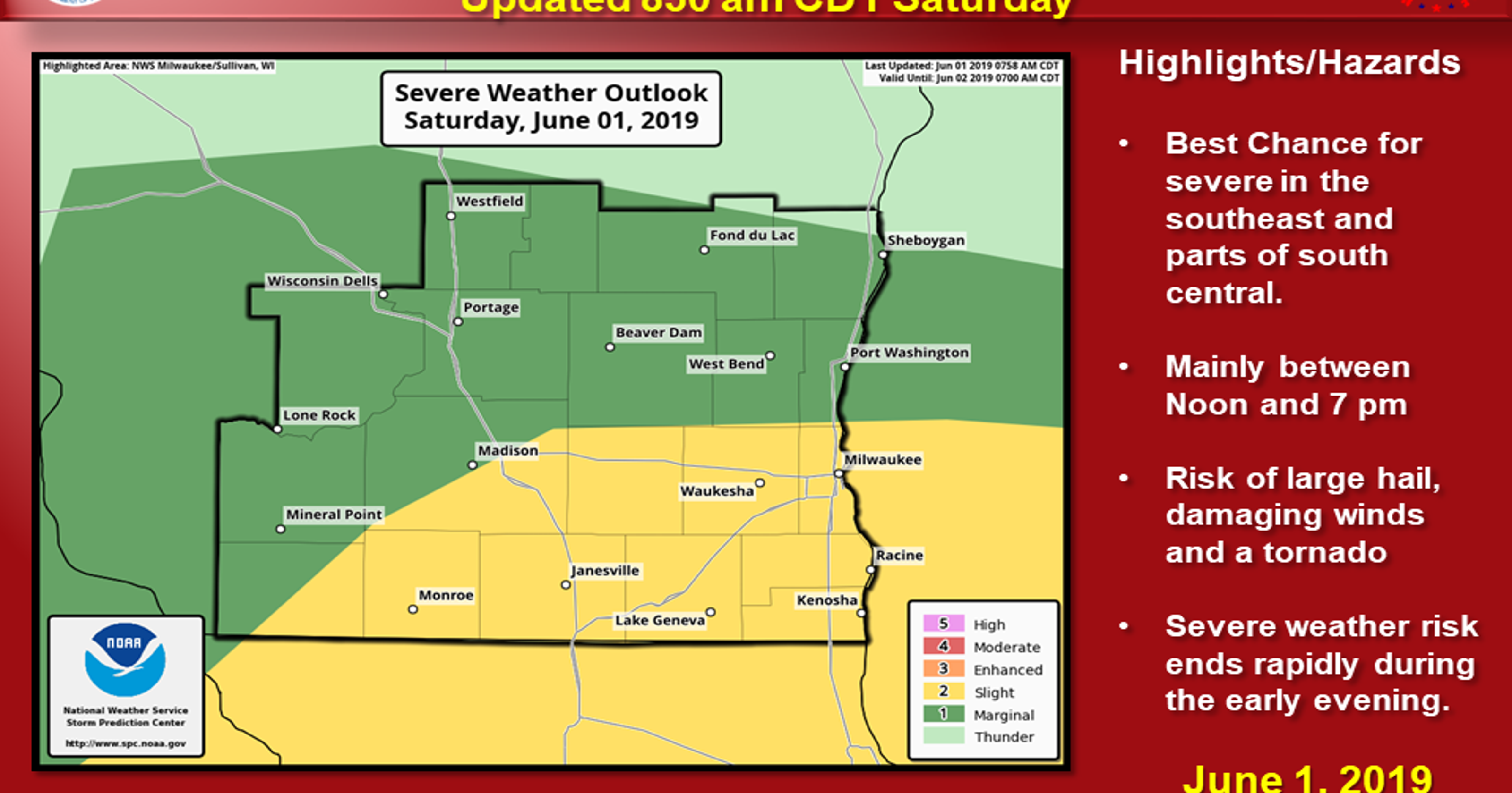 Milwaukee weather: Severe storms possible on Saturday accuweather milwaukee 10 day forecast