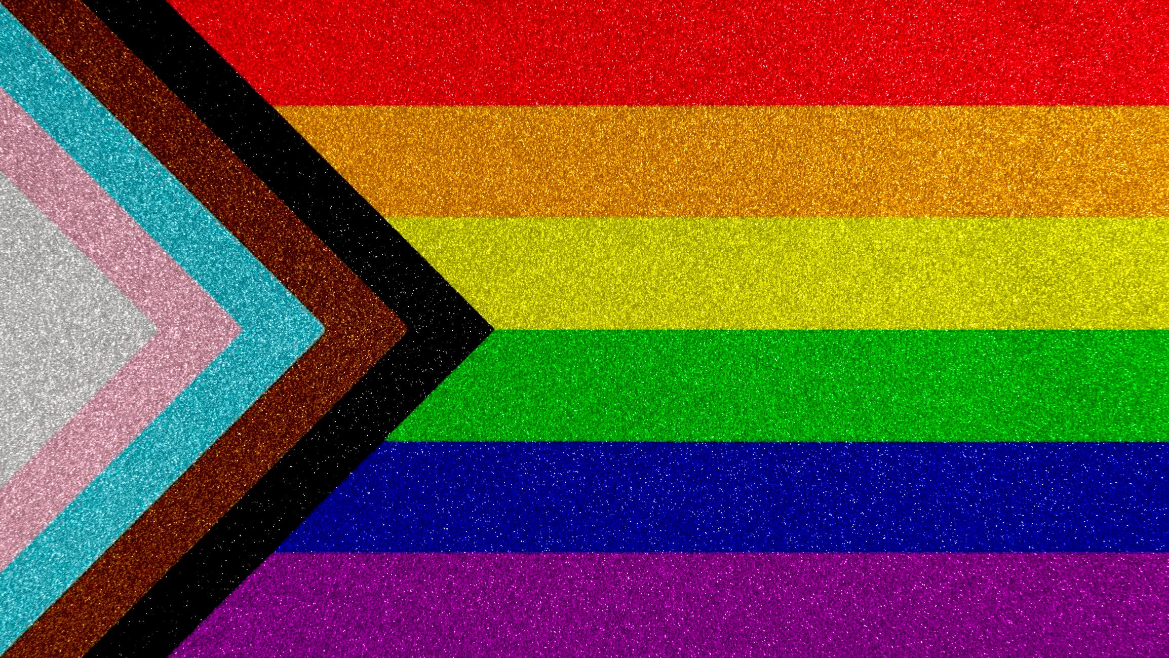 what does the black stripe mean on the gay pride flag