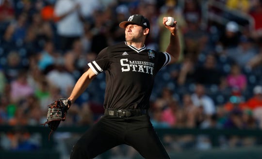Mississippi State lefthander Ethan Small is the first university pitcher the Brewers have chosen since 2011.