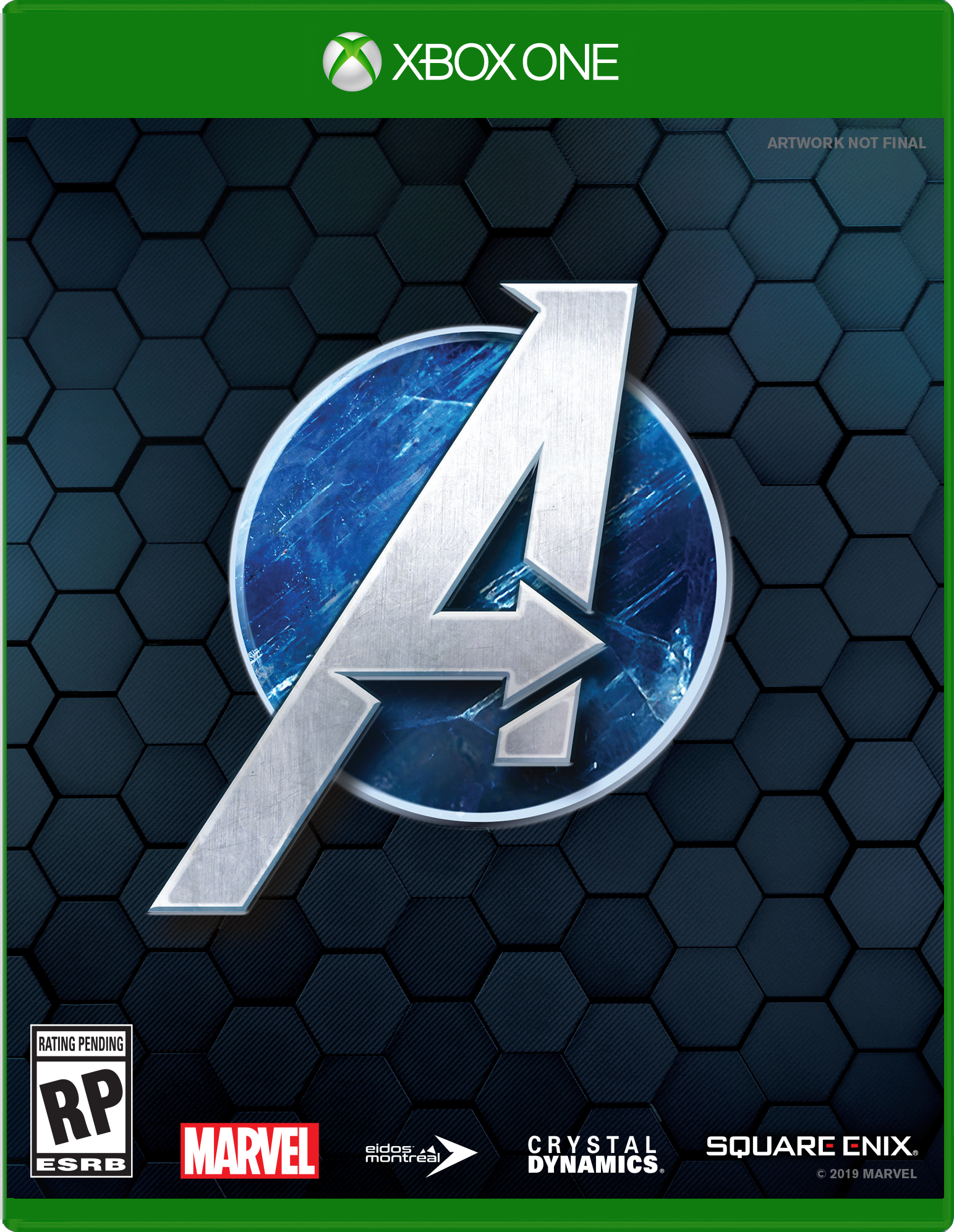avengers ps4 box