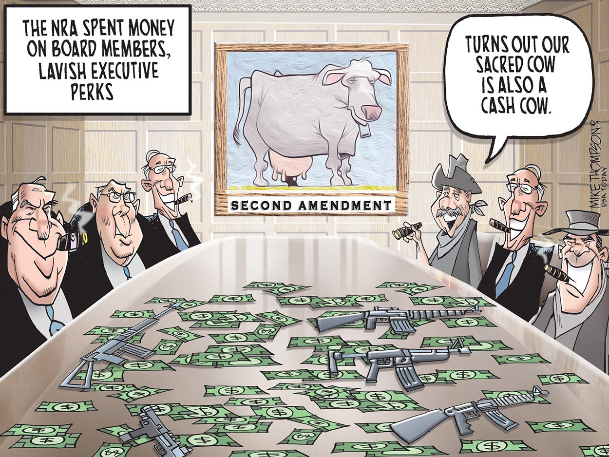 Editorial Cartoons On Gun-control Debate