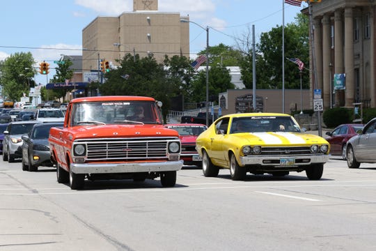 Hot Rod Power Tour Muscle Cars Thunder Through Fremont