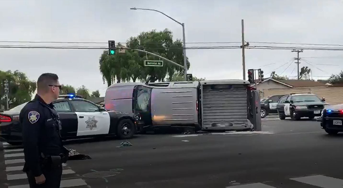 Woman In Serious Condition After Ejected From Truck In Salinas Crash