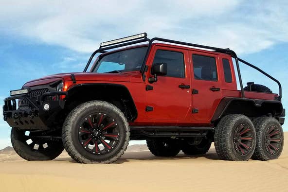 SUVs gone wild: Extreme off-road cars for tough terrain