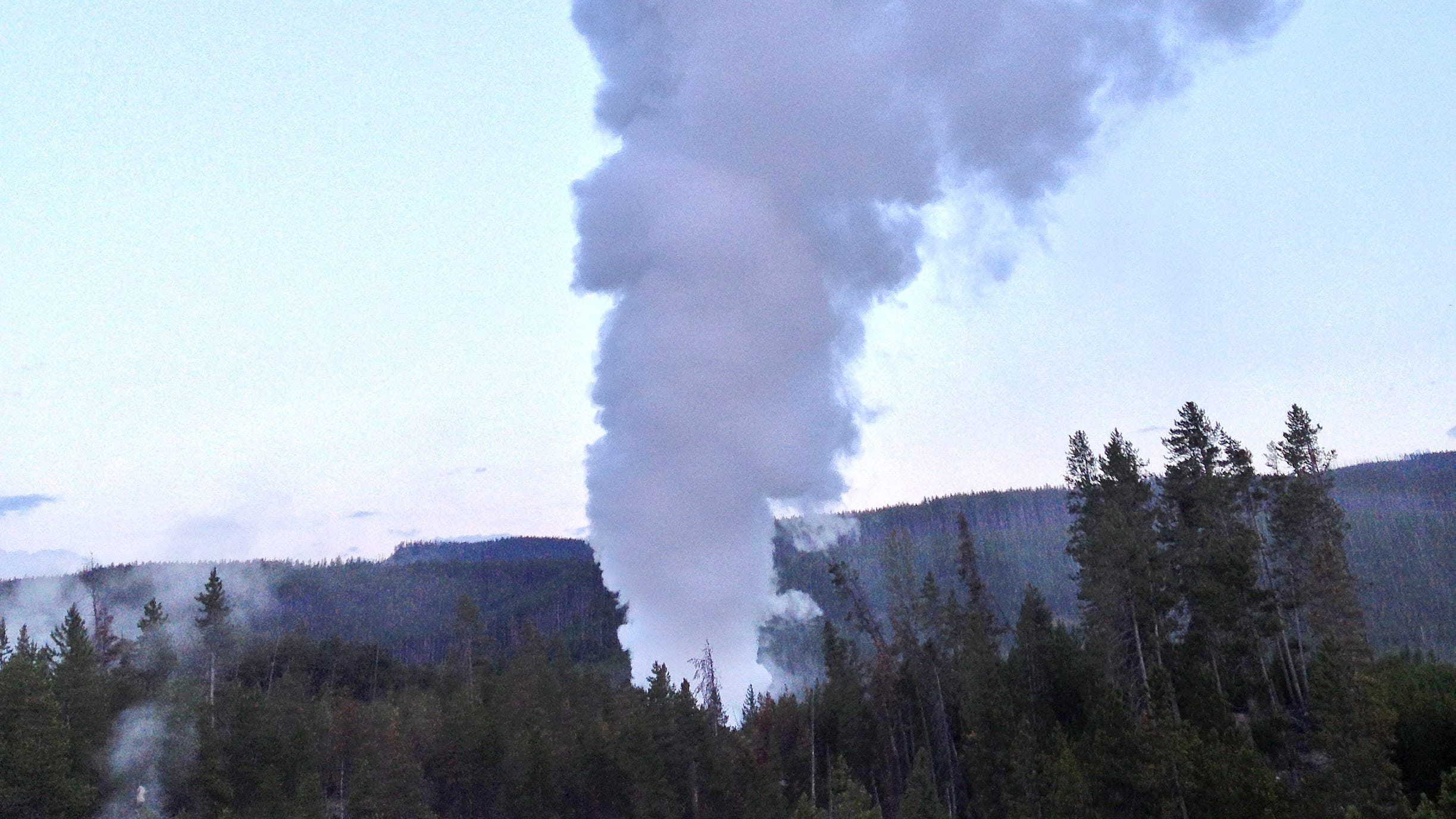 Yellowstone Steamboat Geyser Eruptions Breaks Record