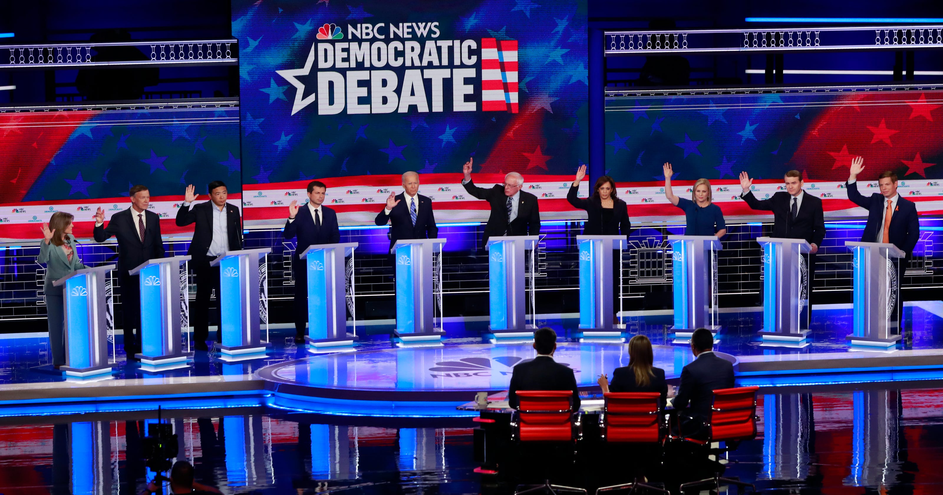 See the lineups CNN picked for the Detroit Democratic debates