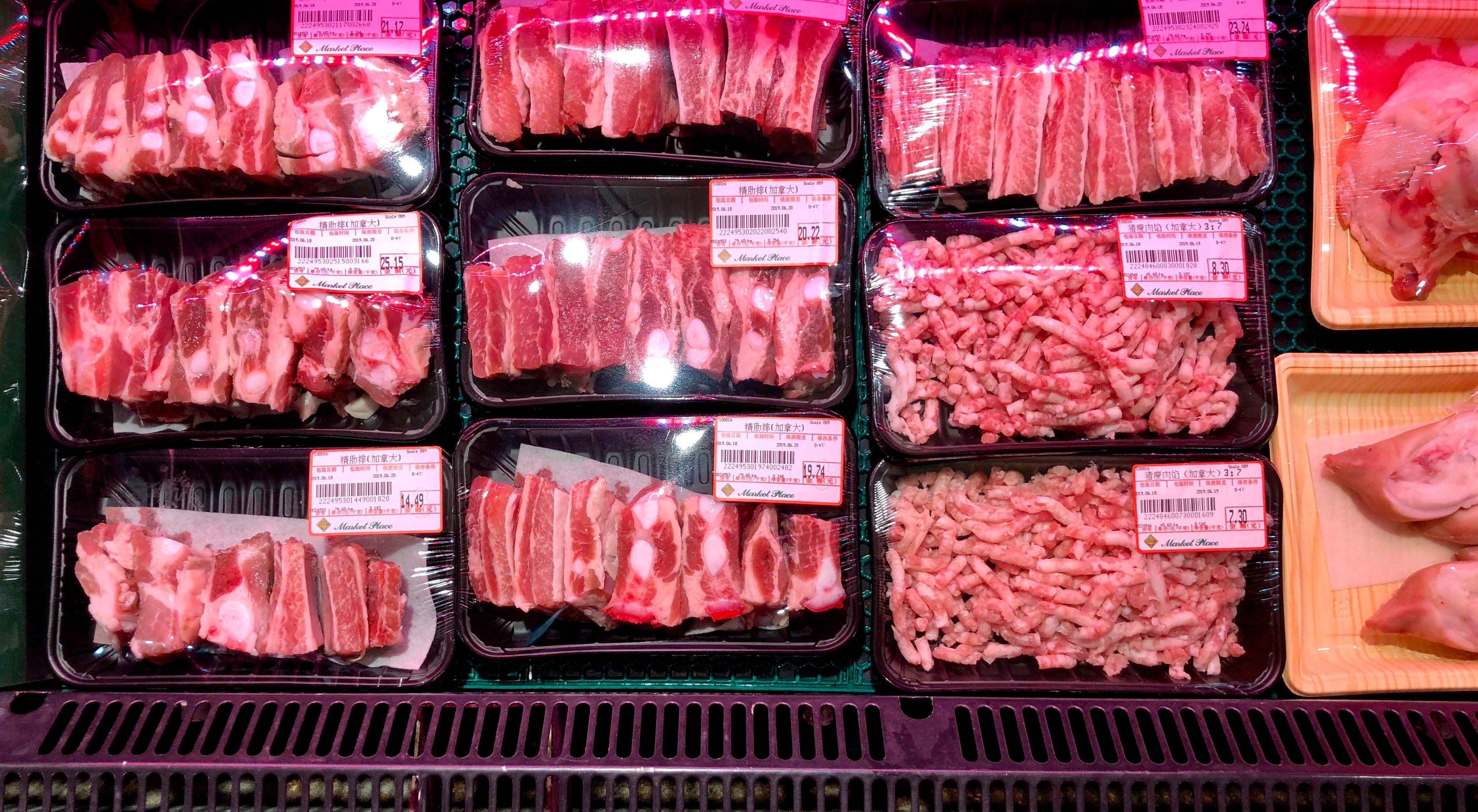 Pork prices are at a decade low because of 'too many hogs'