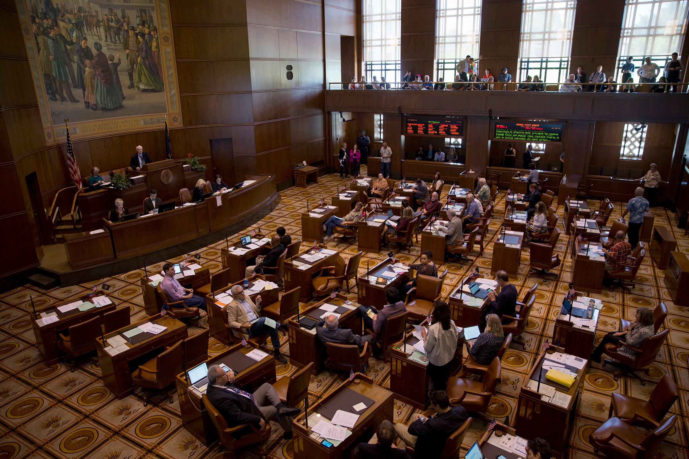 Oregon Legislature Finally Adjourns But Not Without Political Fireworks