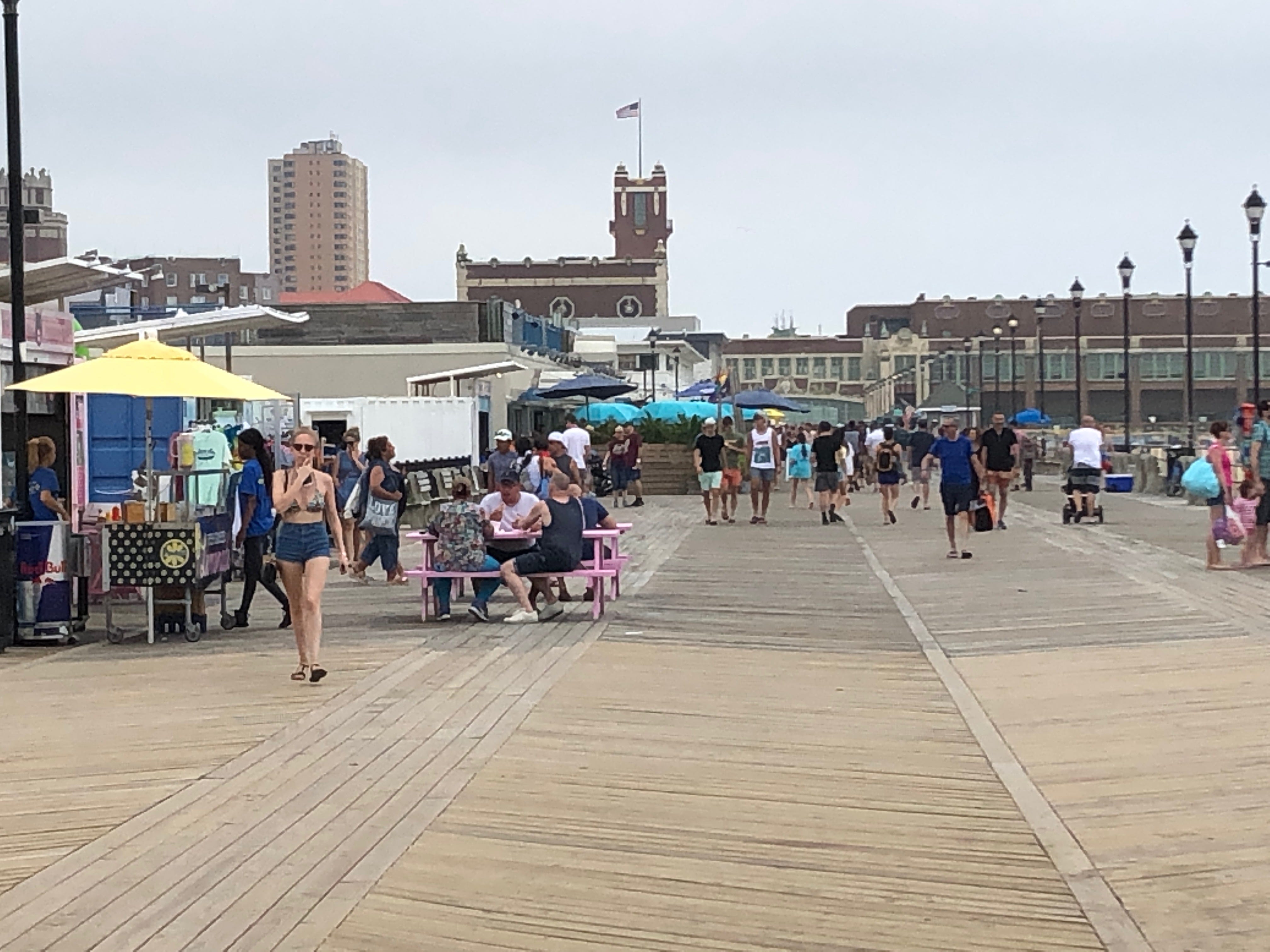 are dogs allowed on asbury park boardwalk