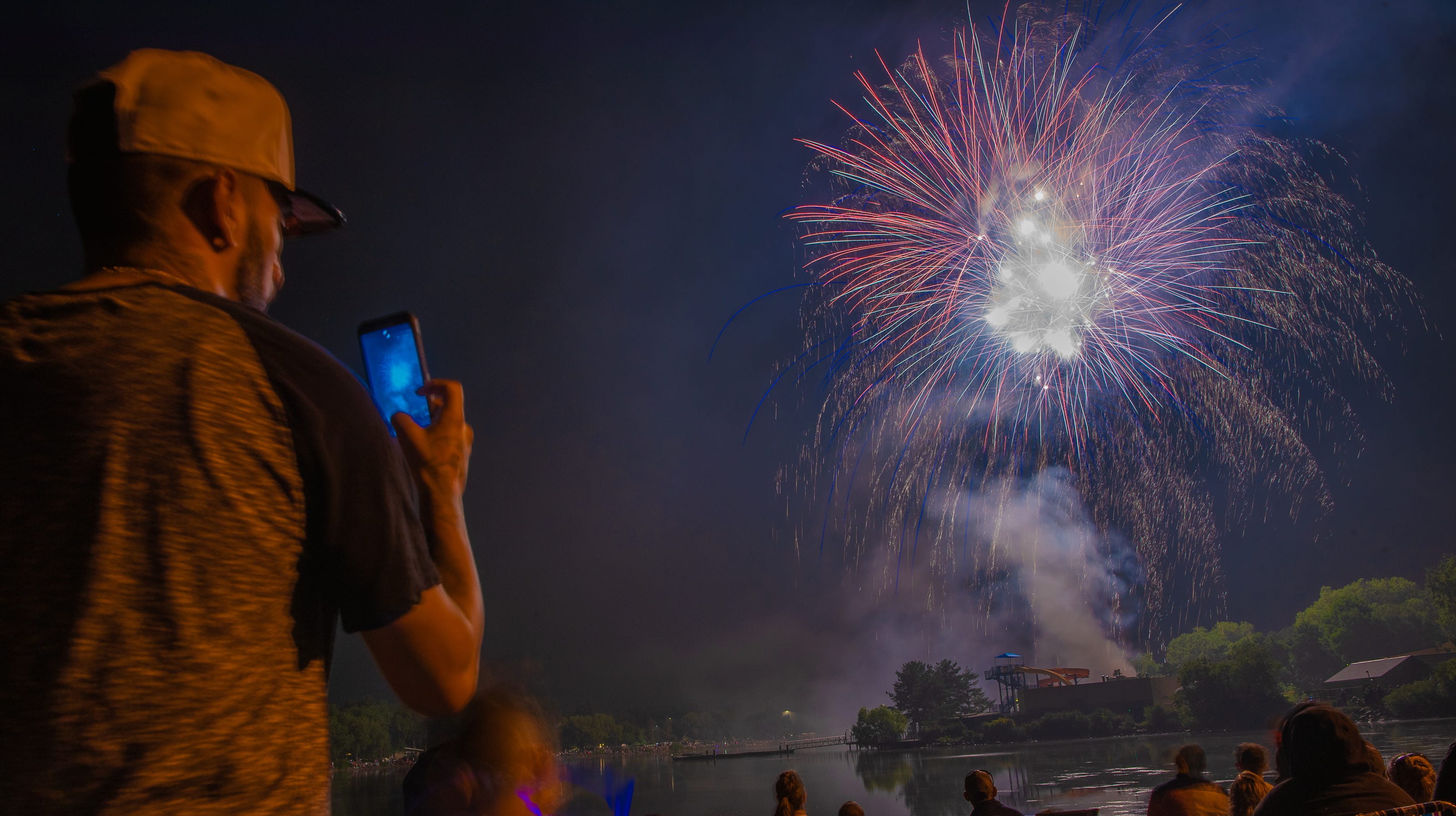 Fort Collins Fourth of July events Parade, City Park fireworks return
