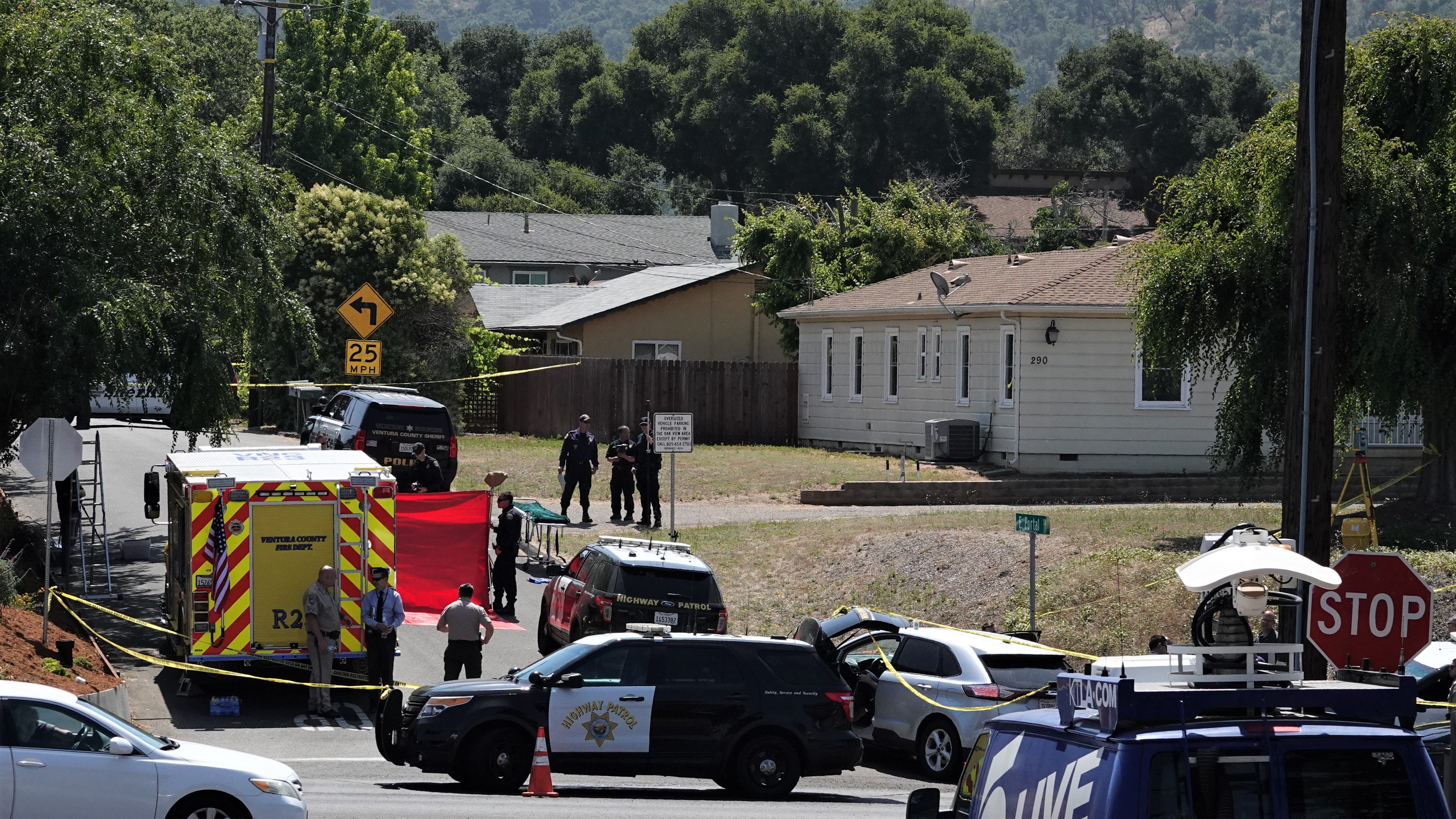 CHP Officer Hospitalized, Subject Dead After Oak View Incident