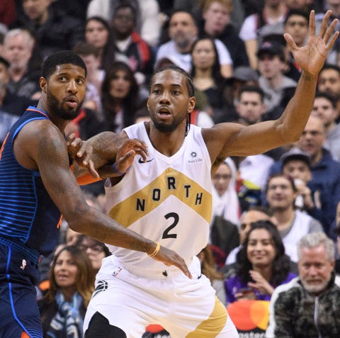 Paul George and Kawhi Leonard.