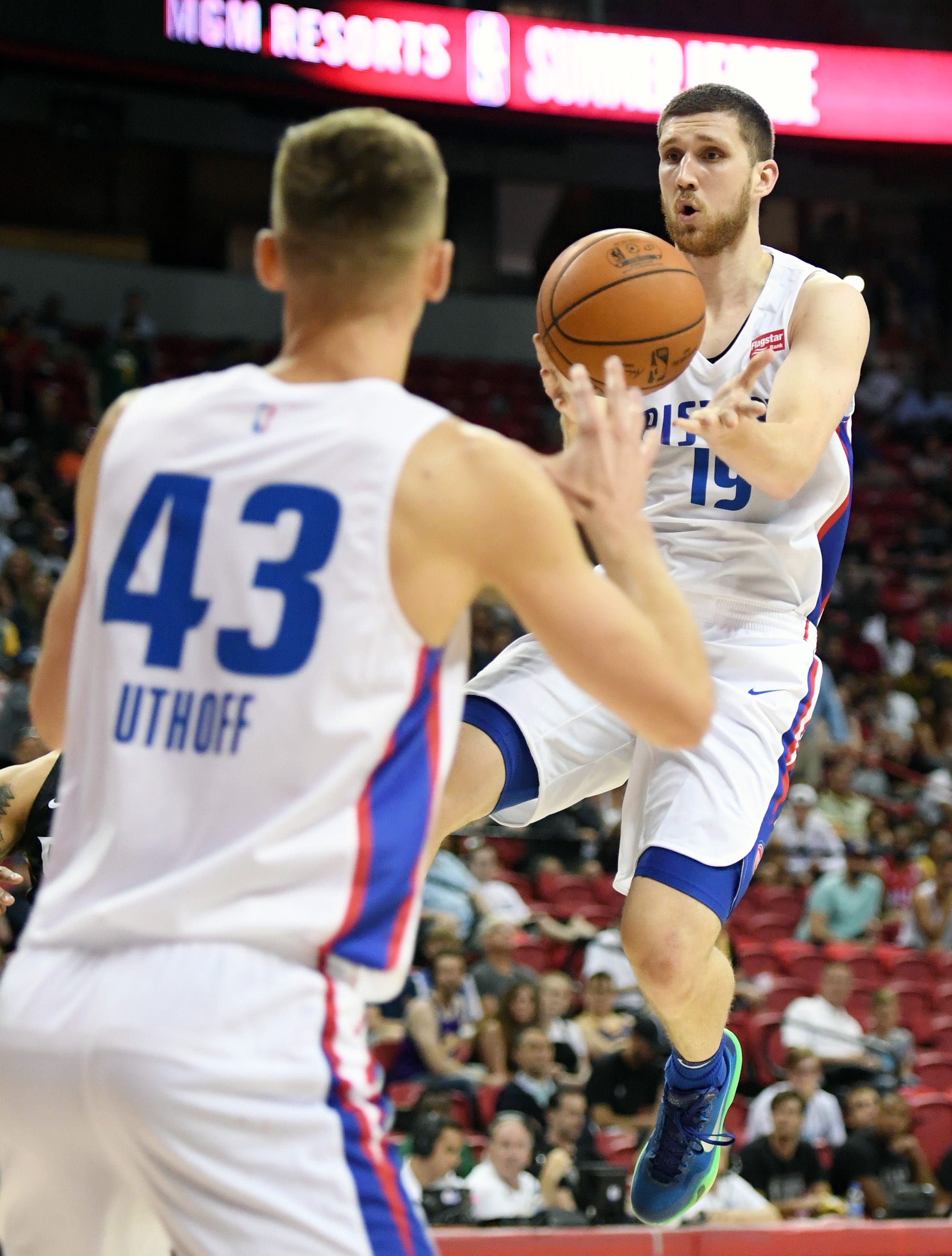 detroit pistons summer league roster