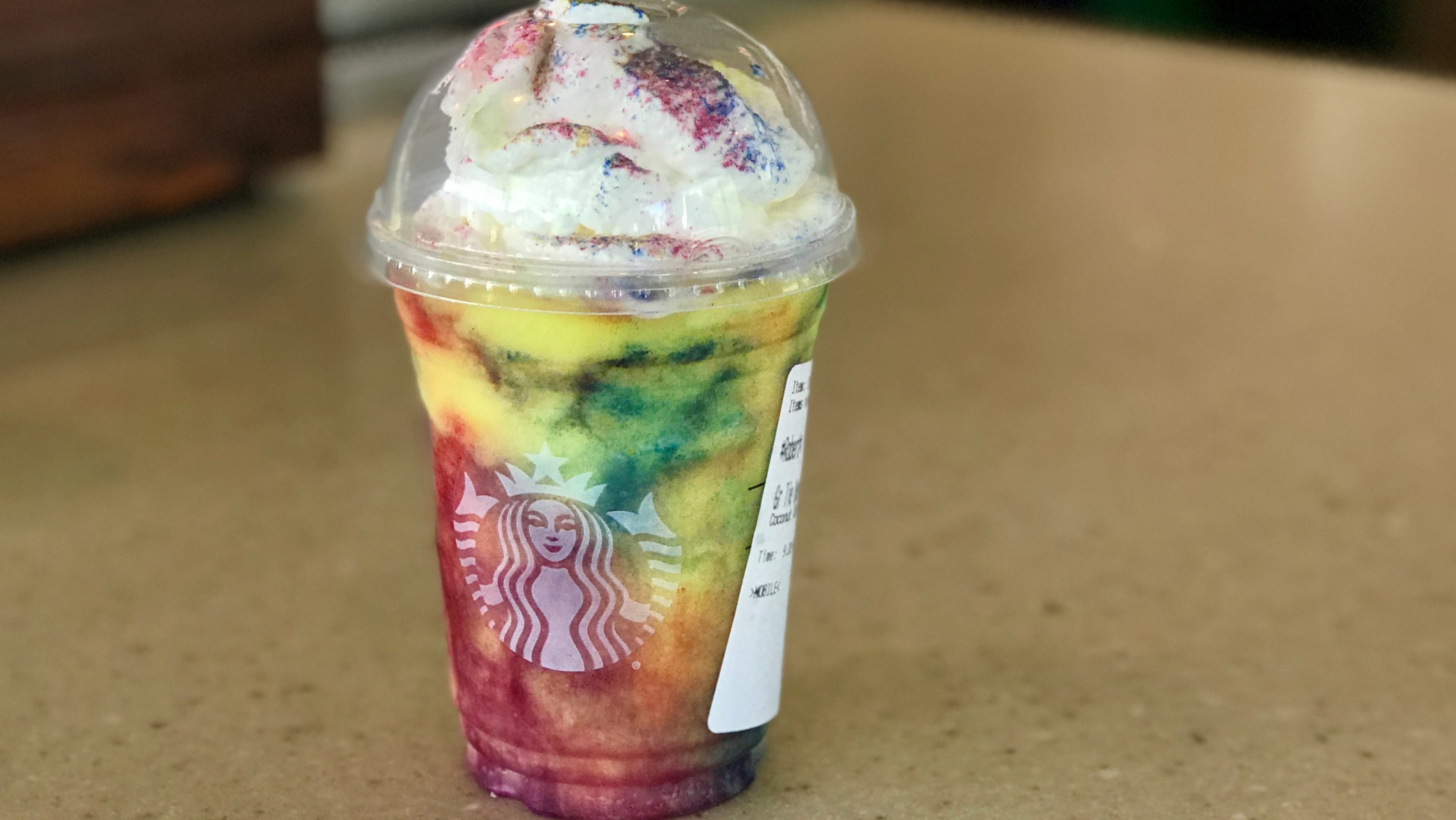 Starbucks Tie Dye Frappuccino review: What the flavor tastes like