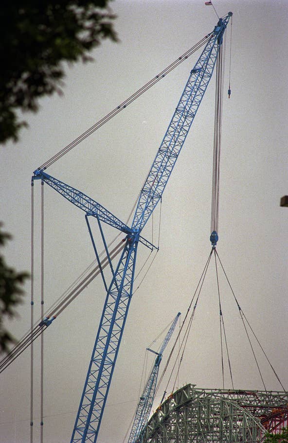 Crane collapse during Miller Park took lives, set back production