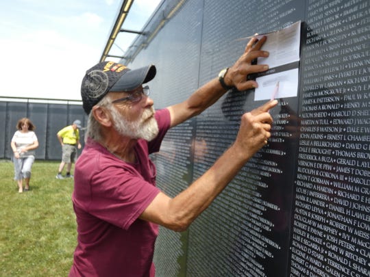 Vietnam Healing Wall Memorial Stops In Marion