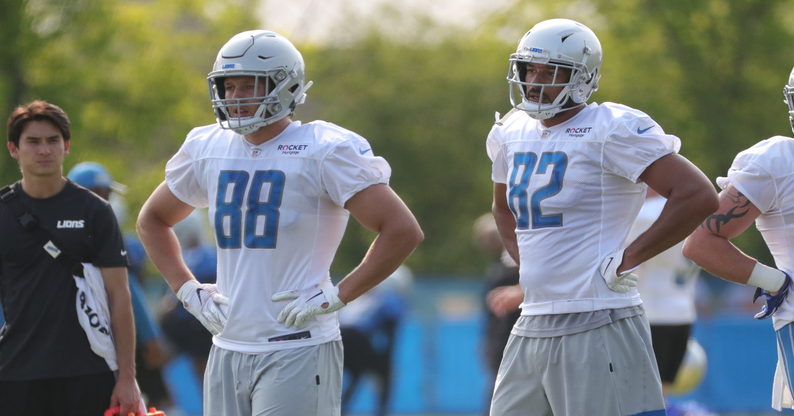 Detroit Lions' 'all new' tight ends 'None of us are selfish'