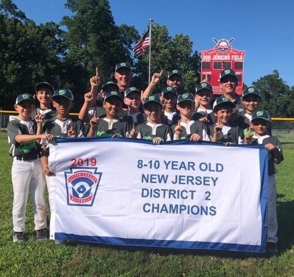 Wayne NJ Little League District 2 champions in all age groups