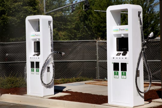 Charging station are coming to the Lancaster Walmart parking lot