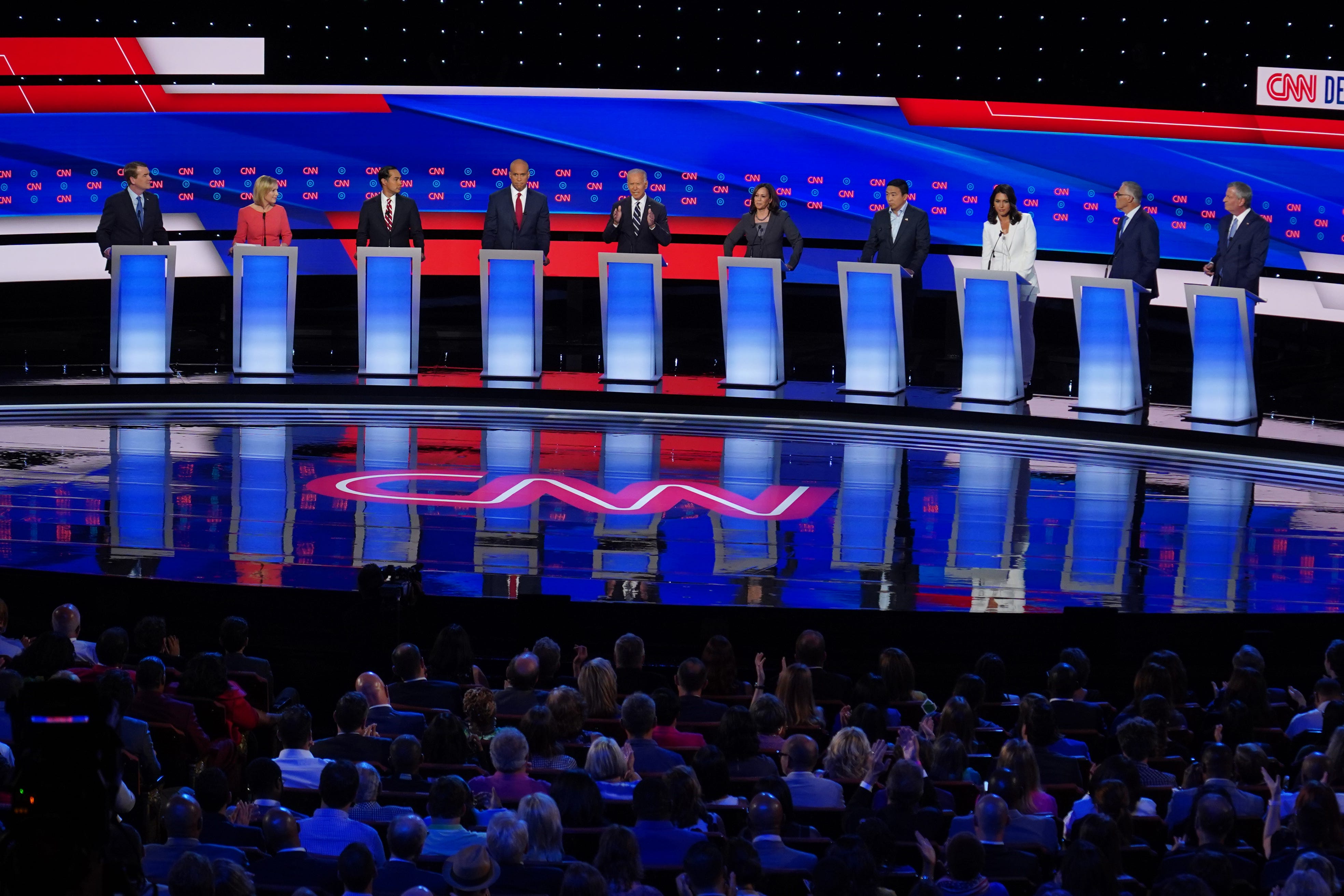 Detroit Democratic debates: The candidates' opening statements