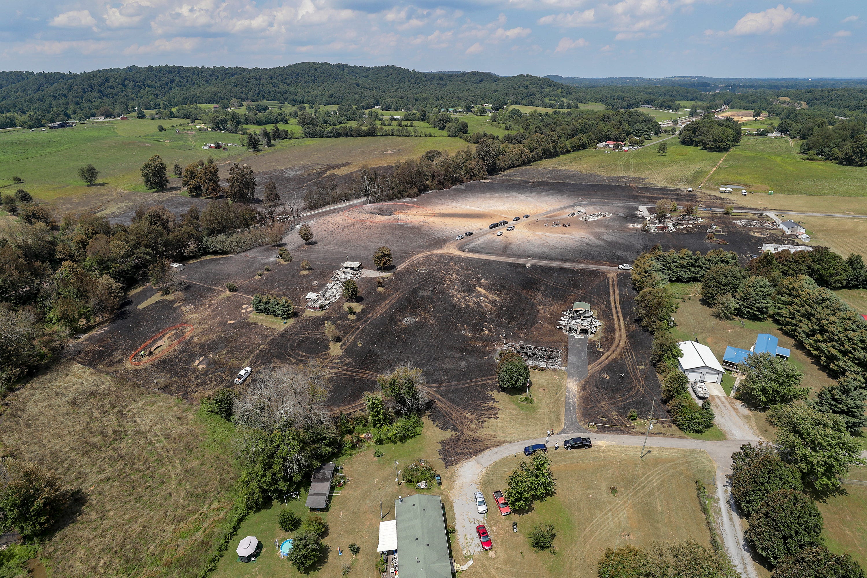 Kentucky Gas Line Explosion: See Photos From Damage Near Junction City