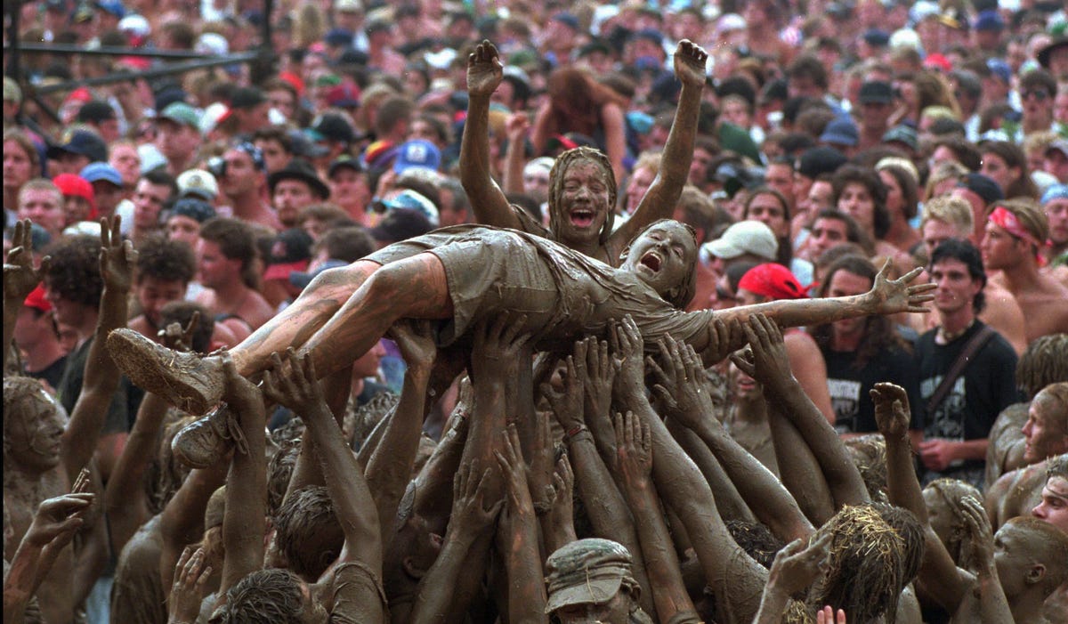 It's the 25th anniversary of Woodstock '94 — and I was there